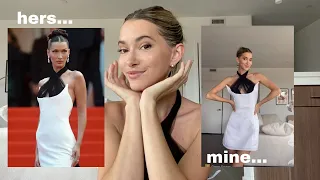 How I Made THAT Bella Hadid Tikok Dress