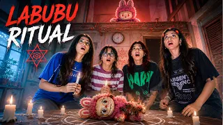 Labubu Horror Ritual Challenge at 3 AM 😱🕯️ Day 24/100