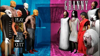 Two Teams Entered Granny’s House.. Old House Animation Full Gameplay