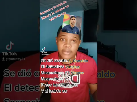 le robaron un balón de oro a Messi entraron a casa de #messi #cristianoronaldo #vinicius #haaland