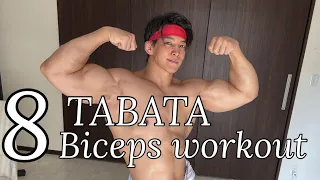 【Super Full Pump】8 Tabata Biceps Exercises‼️