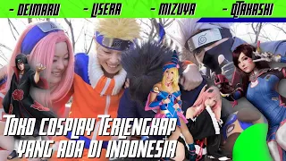 Rekomendasi Toko Cosplay Indonesia Terlengkap & Terpercaya | ANIME EXPO 2022 | COSWALK