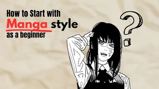 How to start with Manga Style as a beginner || Crazy.art
