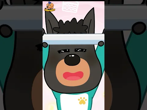 도배르만의 체육대회에서 우승하는 방법 @SheriffLabradorKO #베이비버스 #shorts #운동