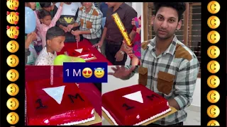 1 million celebration🥳🥳🥰🥰😘😘😊😊#1million #youtube