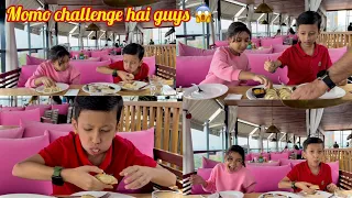Momo 🥟 challange with best friend 😜😅
