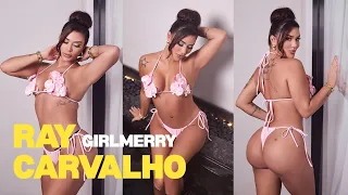 🔍 Behind the Scenes: RAY's Brazilian Charm in Girlmerry Swimwear Shoot#fashion #girlmerry