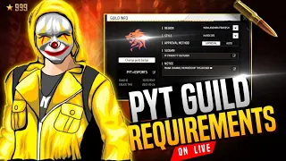 Free Fire Live - Guild Recruitment 1 Vs 1 - Free Fire Live Telugu