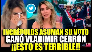 ¡LLORA! JULIANA OXENFORD EXPLOT4 COMO NUNCA TRAS JURAMENTACIÓN DE BELLIDO "GANÓ EL PORTERO CERRÓN"
