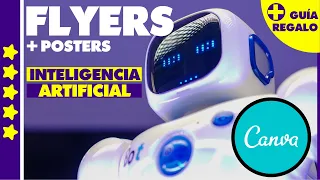 Cómo HACER UN FLYER en CANVA con Inteligencia Artificial
