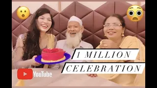 1 Million Celebration | Isse best celebration nhi ho skta tha | The noodles girl