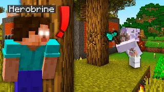 Me INFILTRE como HEROBRINE al MUNDO de MINECRAFT de mi NOVIA 👺