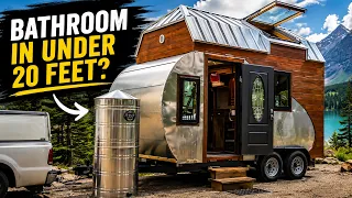5 MOST INNOVATIVE TRAVEL TRAILERS WITH BATHROOMS UNDER 20ft