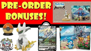 The Best Pre-Order Bonuses for Pokémon Legends: Arceus! (Pokémon TCG News)