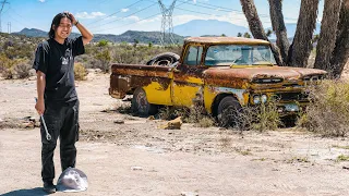 Encendiendo una camioneta ABANDONADA en el DESIERTO!