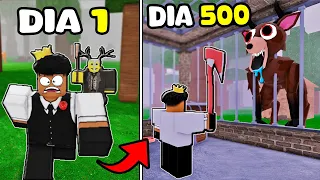 SOBREVIVI DE 0 A 500 DIAS NO 99 NIGHTS IN THE FOREST E ALGO BIZARRO ACONTECEU TODOS OS DIAS!!!