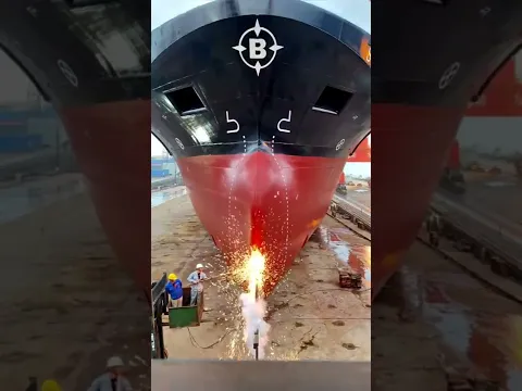 LAUNCH OF SHIPS INTO THE OCEAN💯❗❗❗