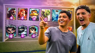 FEZ O GOL, GANHA UMA CARTA NO CLASH ROYALE!