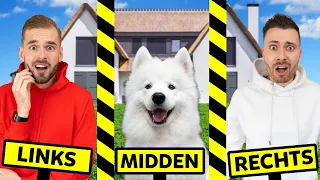 1 DAG ONS HUIS DOOR 3 DELEN! *Challenge* Met Rutger & Paco
