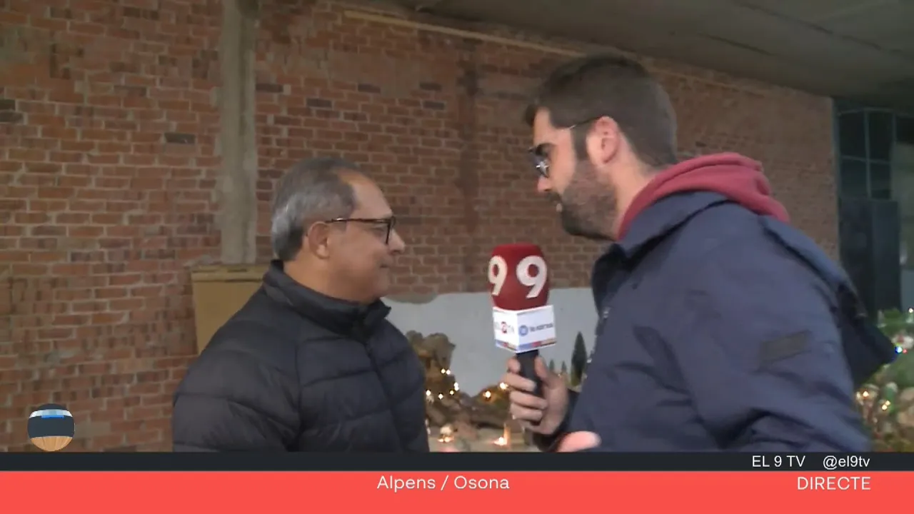 Alpens acull el pessebre més gran d’aquest Nadal al Lluçanès i a Osona