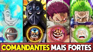 OS 10 COMANDANTES PIRATAS MAIS FORTES DE ONE PIECE RANQUEADOS DO MAIS FRACO PARA O MAIS FORTE