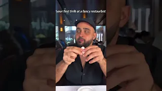 POV it’s your first time at a fancy restaurant #shorts #funny #fancyrestaurant #awkward #food #fancy