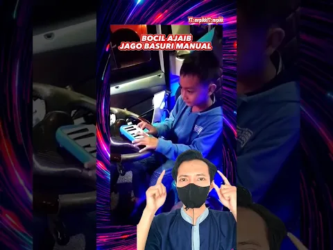 Viral⁉️Bocil Ajaib Jago Basuri Manual?😱 #telolet #basuri #busmania
