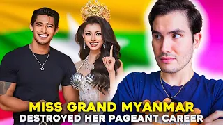 Miss Grand Myanmar DESTROYED Her Pageant Career in SECONDS | Miss Grand International 2024 Drama