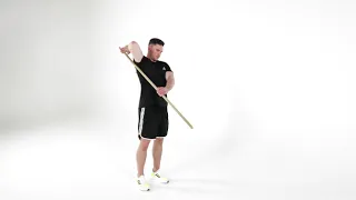 Image Shoulder external rotation with PVC
