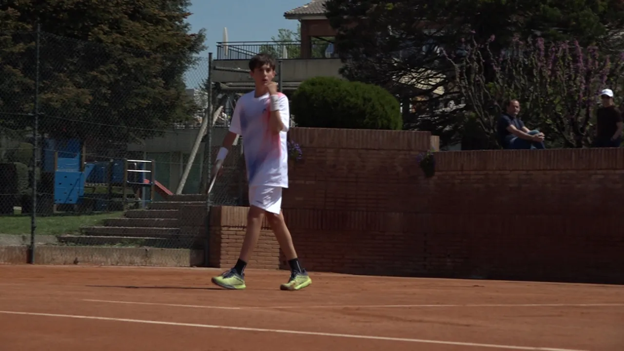 Recta final del torneig internacional sub16 de Tennis Nacho Juncosa a Vic