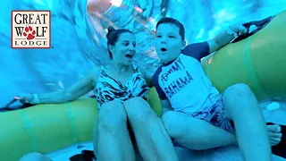 48 HOURS at a WATERPARK! Kids Try EVERYTHING at Great Wolf Lodge! Family Travel Vlog