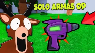 Juego 99 Noches pero SOLO ARMAS OP *final inesperado*