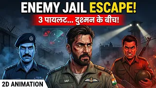 कैद से आज़ादी की कोशिश… 3 पायलट और मौत का खेल! 😳 | पायलट्स की सच्ची कहानी |
