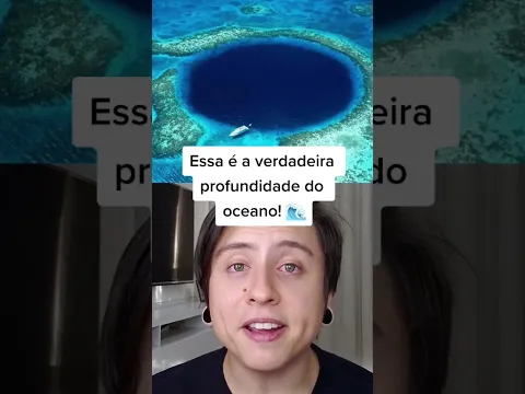 ESSA É A VERDADEIRA PROFUNDIDADE DO OCEANO! #Shorts
