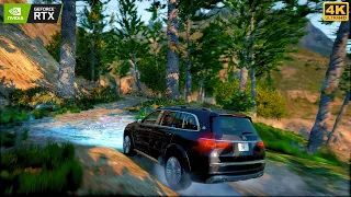 GTA 5 Realistic Vegetations And Dense Forest With Ray Tracing Ultra Settings Gameplay On RTX 3080