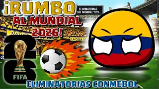 ¡EL SUEÑO CAFETERO! 🇨🇴 COLOMBIA Rumbo al Mundial 2026 🔥|   #countryballs