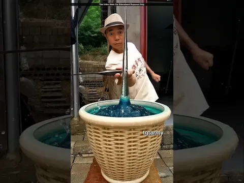 This man cut's a water 🌊 #shorts