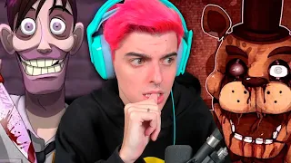 JEAN reage a HISTÓRIA REAL de FNAF (FIVE NIGHTS AT FREDDY'S)