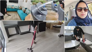 الذهاب للمغرب🇲🇦 غيرت الصالون👏بيتي بحلة جديدة👌روتين الحداكة شريت مكنسة كهربائية بثمن..