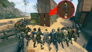 i WAS HIDING FROM ALL 19 CHEATERS in a SHIPPING CONTAINER on VG!!! "FINDING NOGAME" EP.104