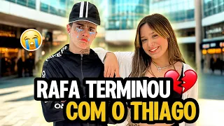 RAFA FICOU TRISTE COM THIAGO 🥲