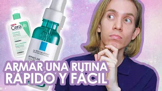 COMO ARMAR tu PRIMER RUTINA DIARIA (Paso a paso) - Todo tipo de piel, principiante - Simon Scarano