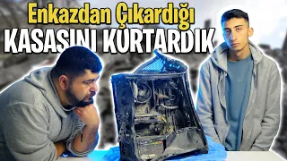DEPREMZEDE - 8 Katlı Bina Enkazından Çıkan Kasayı YENİLEDİK !