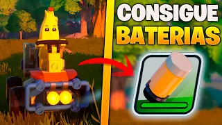 COMO HACER BATERÍAS EN LEGO FORTNITE | COMO CONSEGUIR BATERÍAS Y DESBLOQUEAR LOS VEHICULOS *TODOS*