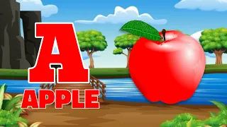 A to Z Alphabet Learning | A for Apple B for Ball । ABCD for Kids | English Letters A to Z Ep19