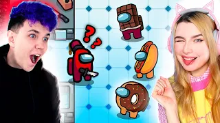 AMONG US - РЕЖИМ *ПОВАР* без модов🔥 АМОНГ АС, но МЫ ПРОТИВ ПОДПИСЧИКОВ 🔥 @etoliana