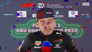 F1 Drivers and Team Principals react to the season finale!
