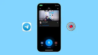 استخدام تسجيل مكالمات الفيديو لتطبيق Telgram في المحاضرات