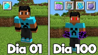 Sobrevivi 100 DIAS no ONE PIECE HARDCORE no Minecraft - O FILME