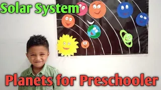 Solar System for kids| Show and Tell on Planets|  Teach planets to kids